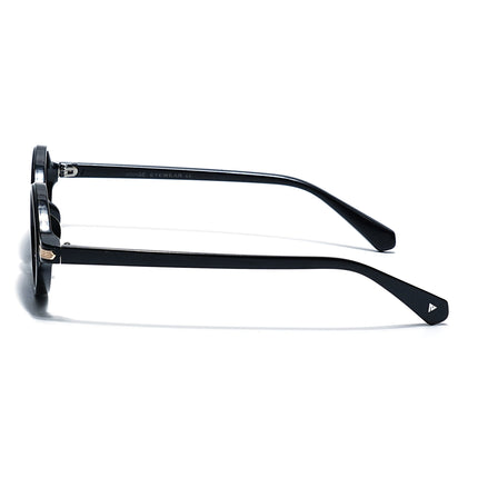 Black Oval Sunglasses | Grey Lens - MG7751