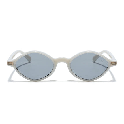 White Oval Sunglasses | MG7753