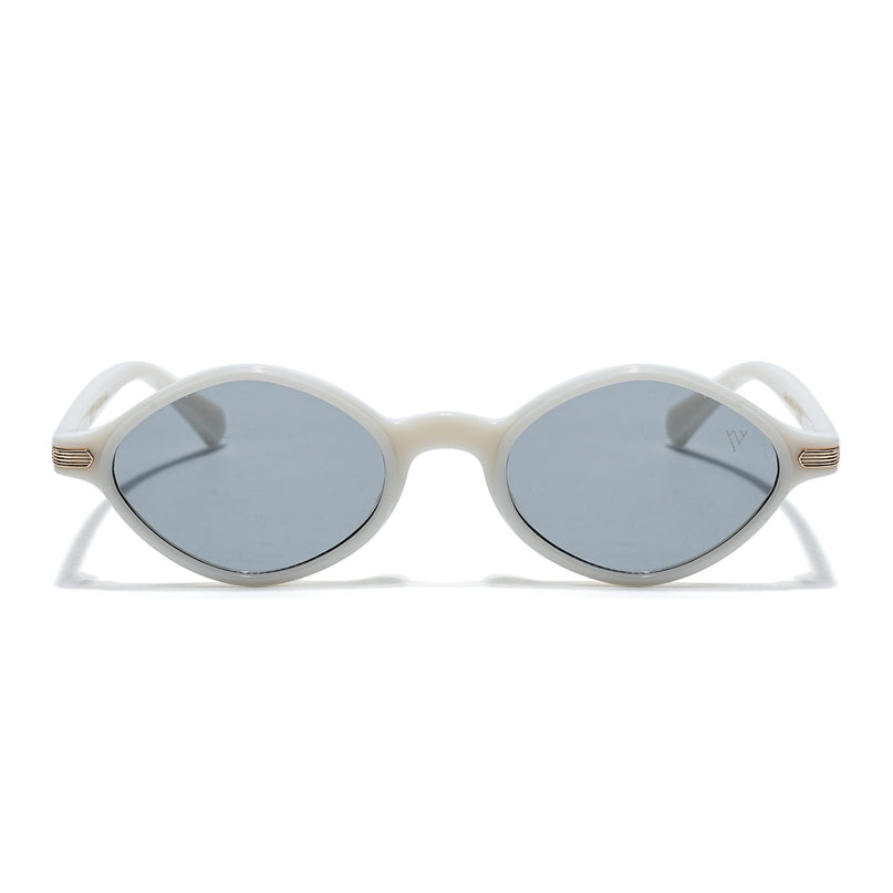 White Oval Sunglasses | MG7753