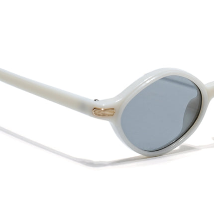 White Oval Sunglasses | MG7753