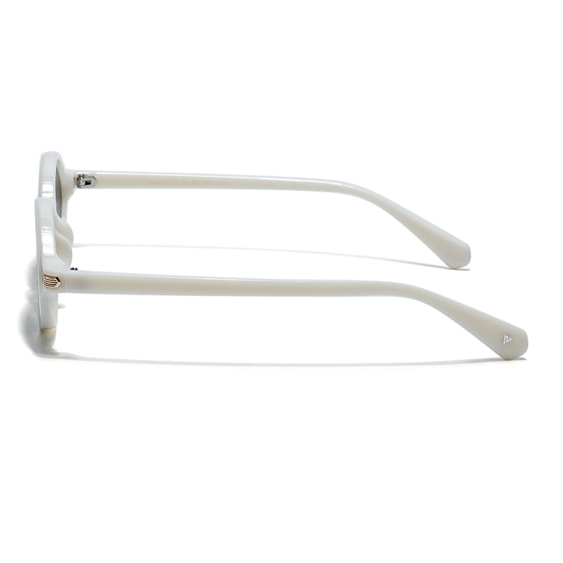 White Oval Sunglasses | MG7753