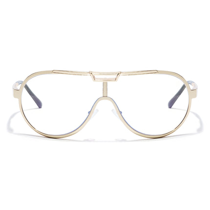 Voyage Golden Wrap Around Eyeglasses for Men & Women - MG5590-C1