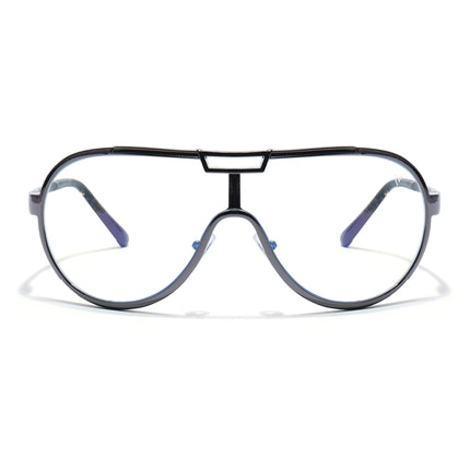 Voyage Grey Wrap Around Eyeglasses for Men & Women - MG5592-C3