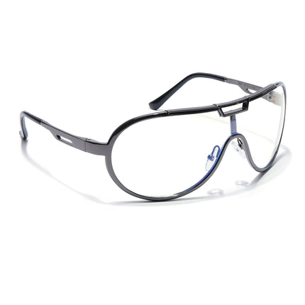 Voyage Grey Wrap Around Eyeglasses for Men & Women - MG5592-C3