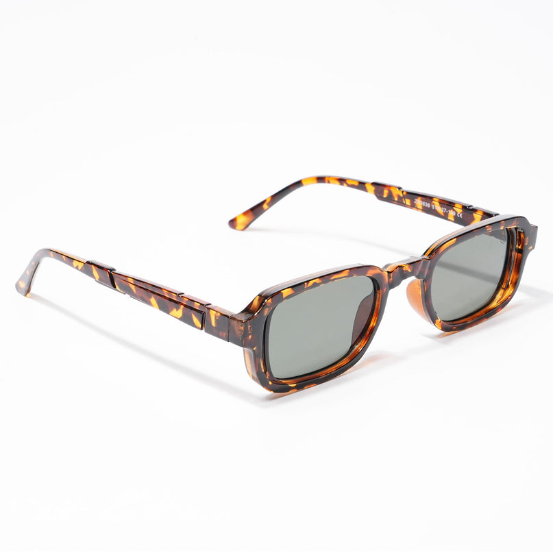 DEUK - Demi Brown Frame I Green Lens - 3636CL501-C2