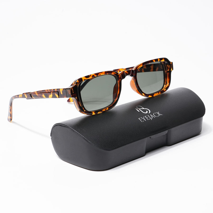 DEUK - Demi Brown Frame I Green Lens - 3636CL501-C2