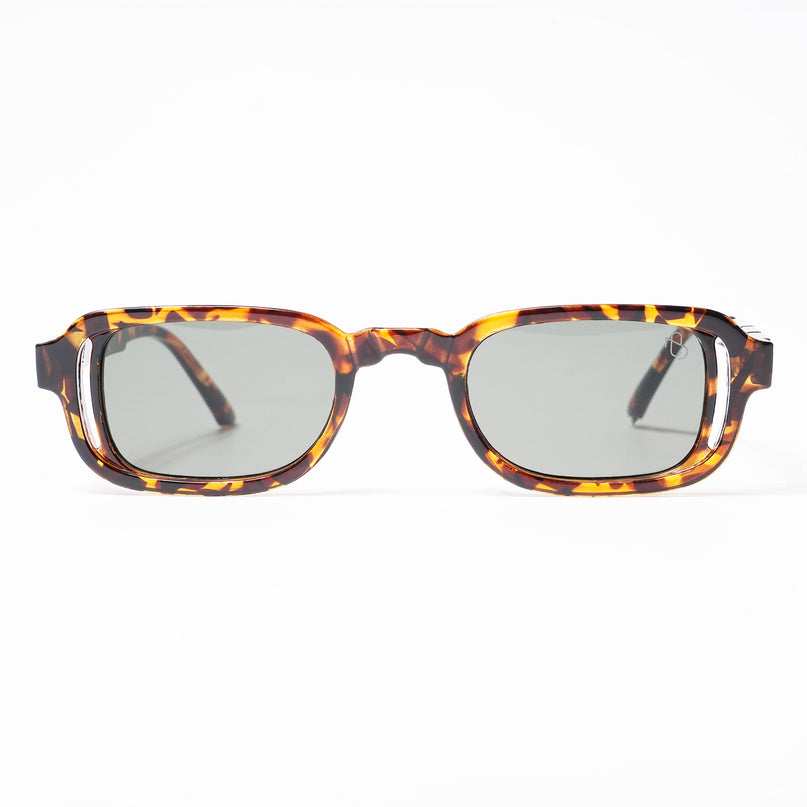 DEUK - Demi Brown Frame I Green Lens - 3636CL501-C2