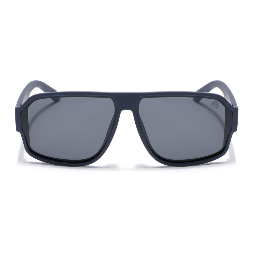 Eyejack Grey Wayfarer Polarized Sunglasses for Men & Women (3710PCL1203)