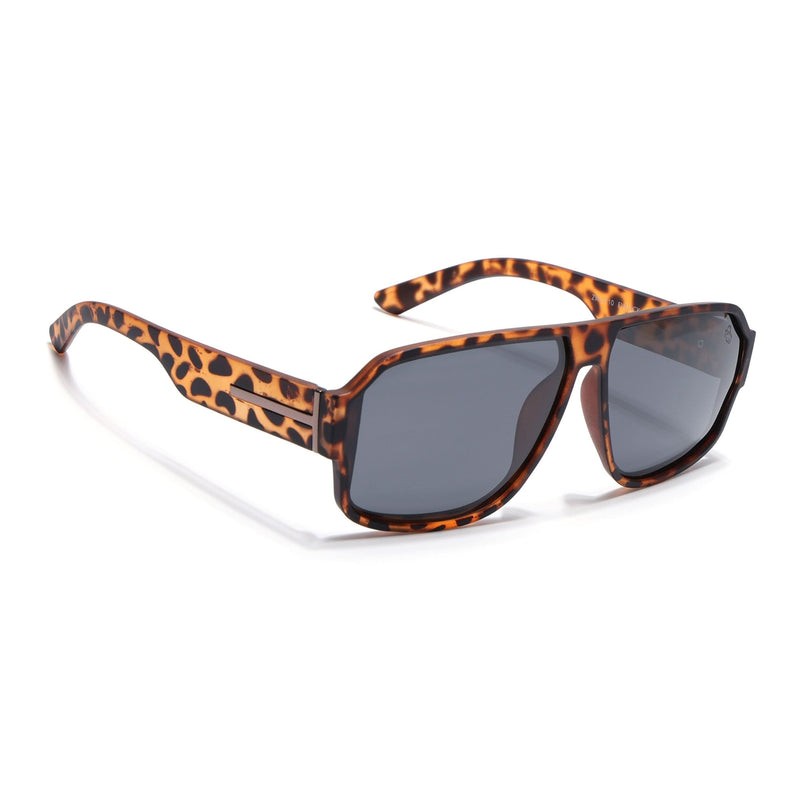 Eyejack Demi Brown Wayfarer Polarized Sunglasses for Men & Women (3710PCL1207)