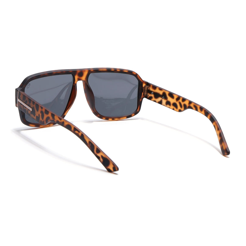 Eyejack Demi Brown Wayfarer Polarized Sunglasses for Men & Women (3710PCL1207)