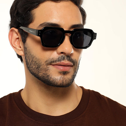 Milan - Black Round Sunglasses (3717CL990)