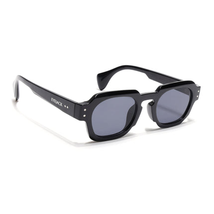 Milan - Black Round Sunglasses (3717CL990)