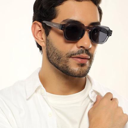 Milan - Grey Round Sunglasses (3717CL993)