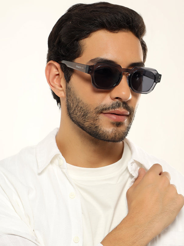 Milan - Grey Round Sunglasses (3717CL993)