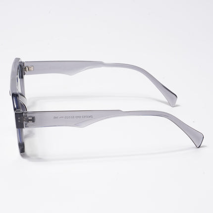 Eyejack Grey Square Eyeglasses for Men & Women (3753CL511-C2)