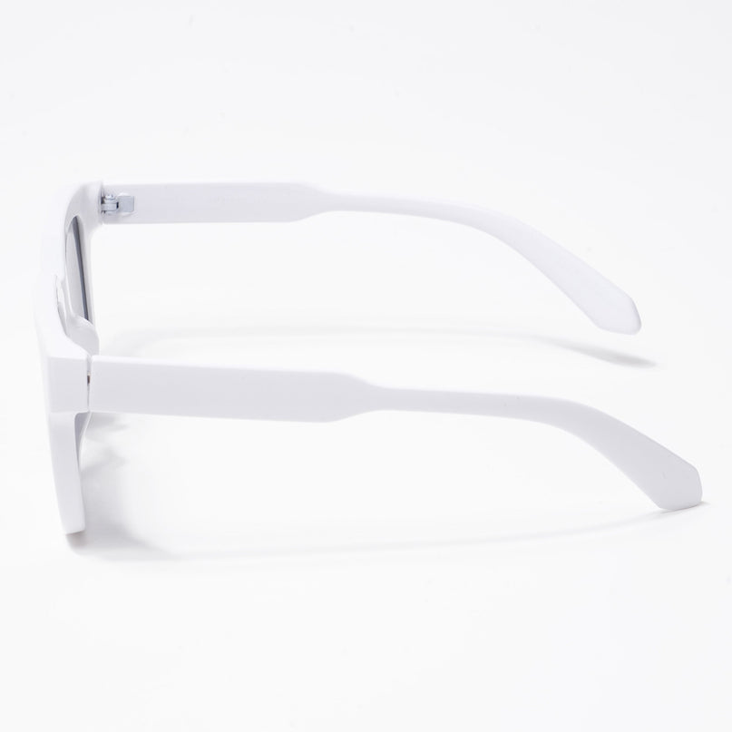 Cubix - White Square Sunglasses I Black Lens - 3803CL527-C4)