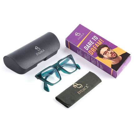 Eyejack Green Cateye Sunglasses for Women (3863CL1018)