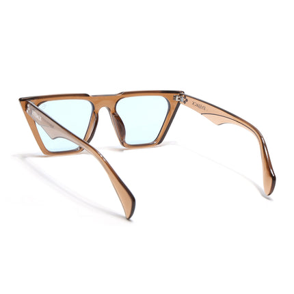 Eyejack Brown Cateye Sunglasses for Women (3863CL1019)