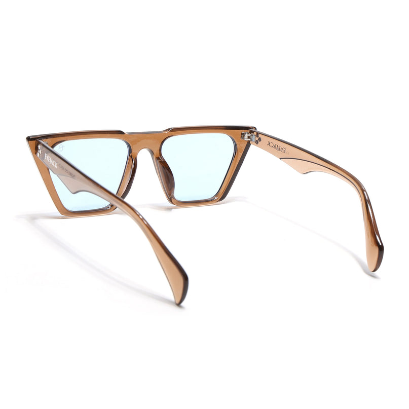 Eyejack Brown Cateye Sunglasses for Women (3863CL1019)