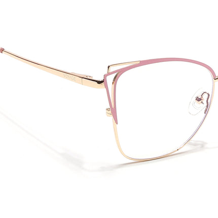 Voyage Glam Golden & Pink Cateye Eyeglasses for Women - MG6540-C6