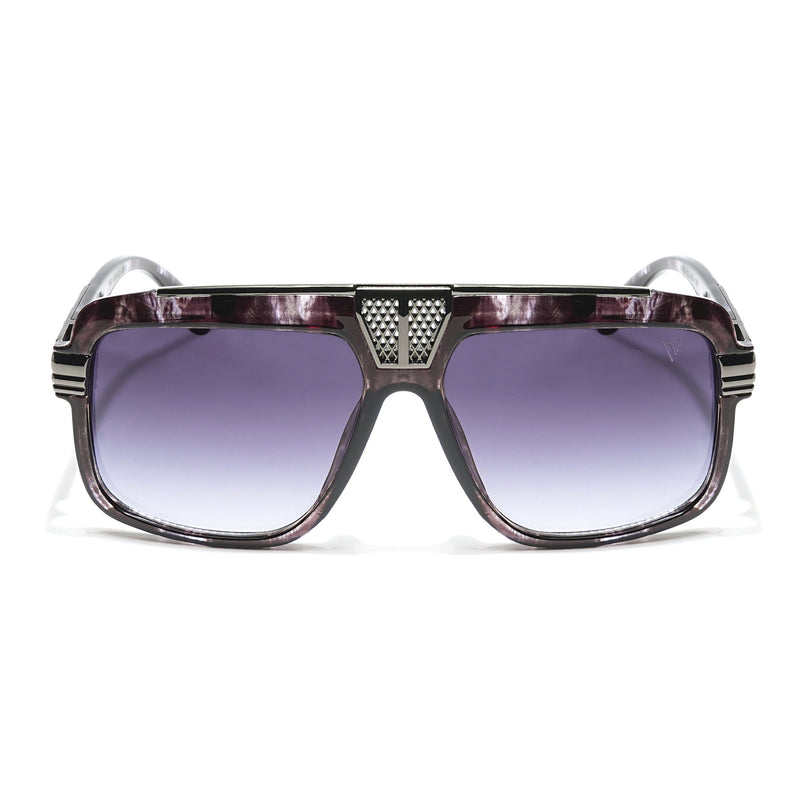 Grey Over Size Sunglasses - MG4764