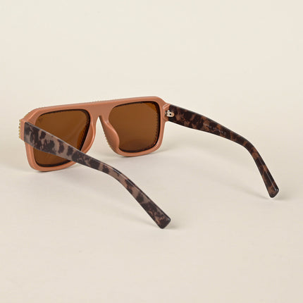 Wayfarer Brown Polarized Sunglasses - PMG4357