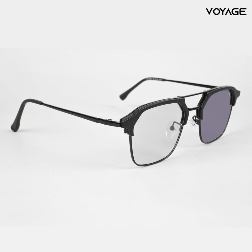 Voyage photochromic Black Wayfarer Eyeglasses for Men & Women - MG5077-C3