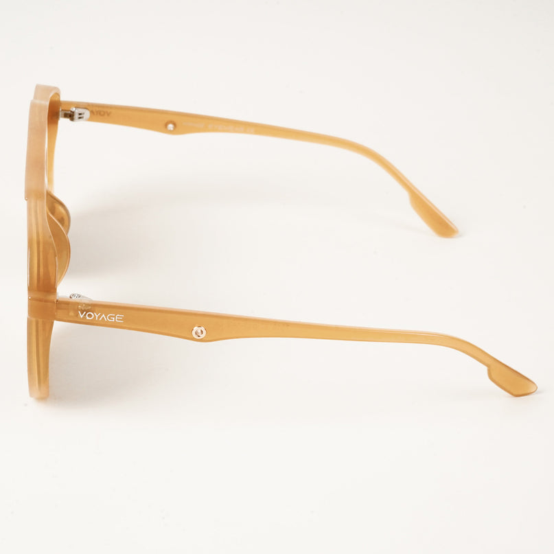 Wayfarer Polarized Sunglasses (Black Lens | Orange Frame - PMG5000)