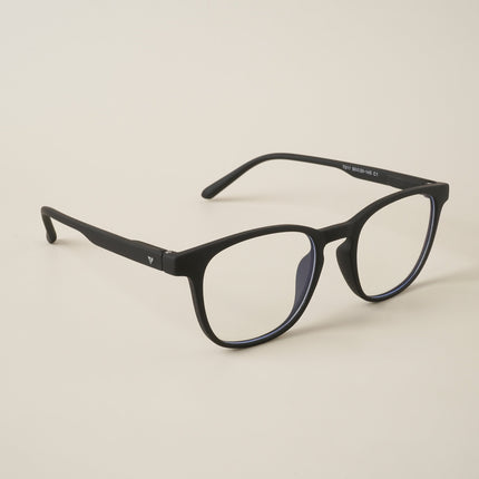 Voyage Air Black Square Eyeglasses for Men & Women - MG4736-C1