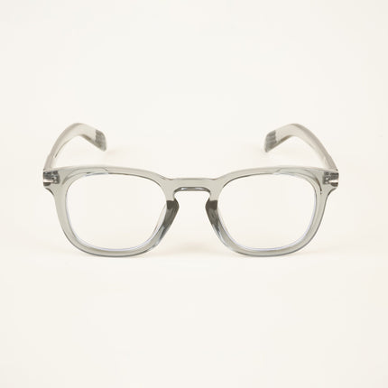 Voyage Light Grey Square Eyeglasses for Men & Women - MG4825-C3