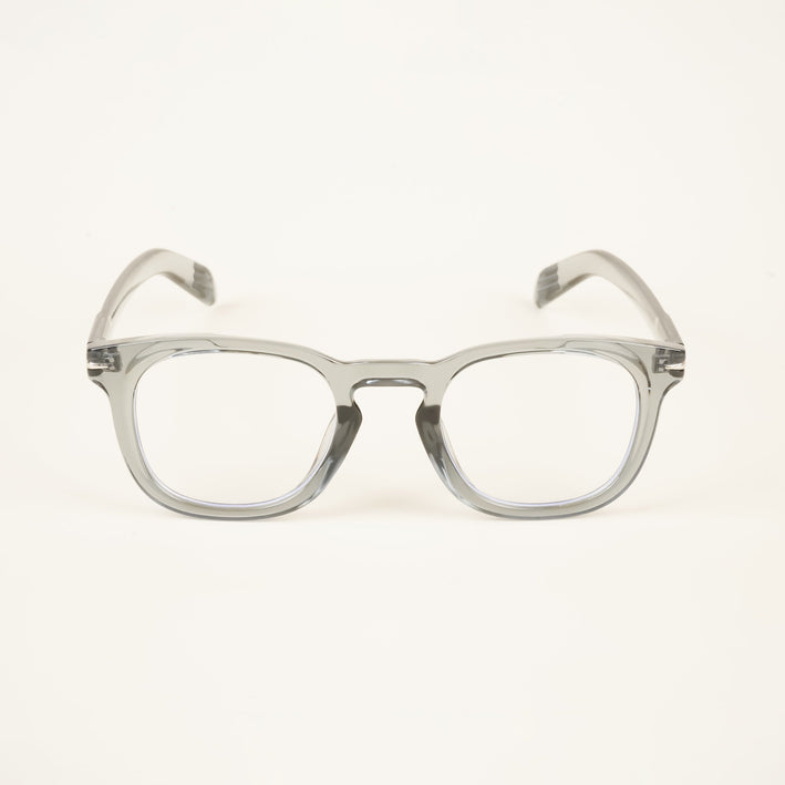 Voyage Light Grey Square Eyeglasses for Men & Women - MG4825-C3