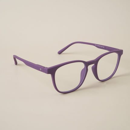 Voyage Air Purple Square Eyeglasses for Men & Women - MG4731-C5