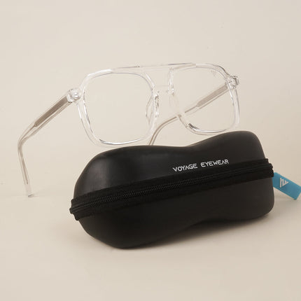 Voyage Clear Wayfarer Eyeglasses for Men & Women - MG4155
