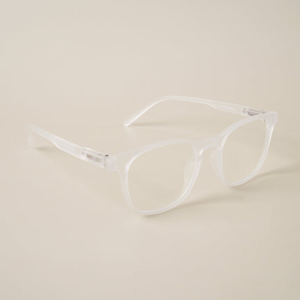 Voyage Air Clear Square Eyeglasses for Men & Women - MG4737-C10