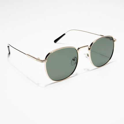 The OG | Green-Gold Round Sunglasses MG2973