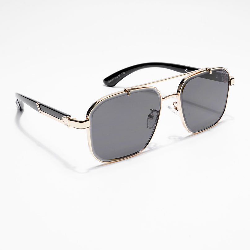 Co-Pilot | Golden Wayfarer Sunglasses | MG4163