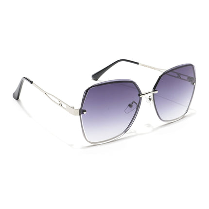 Klyne | Grey Oversize Sunglasses - MG4319