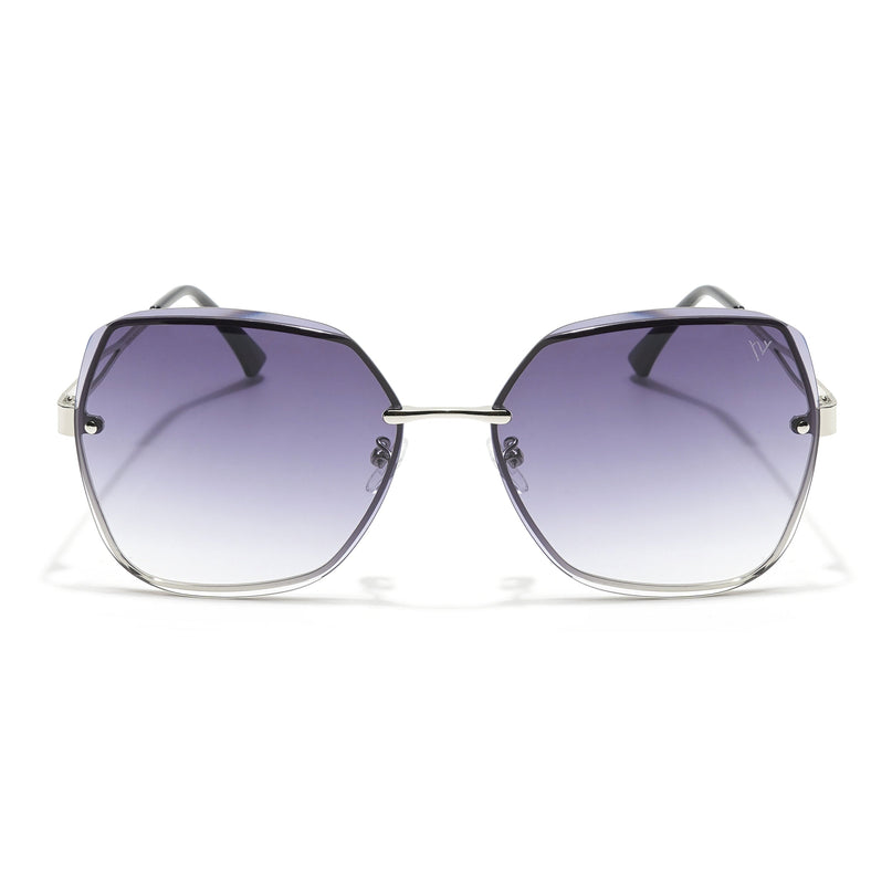 Klyne | Grey Oversize Sunglasses - MG4319