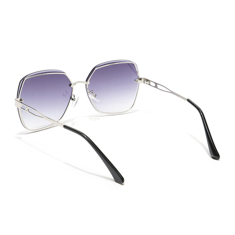Klyne | Grey Oversize Sunglasses - MG4319