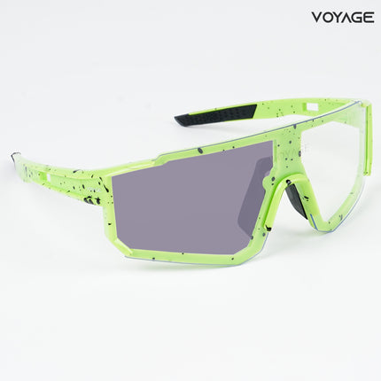 Voayge Drift Photochromic Green Eyeglasses for Men & Women - MG5604-C4