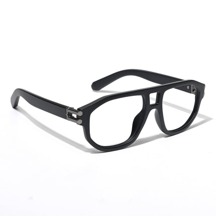 Eyejack Shadow Matt Black Wayfarer Eyeglasses for Men & Women (82104CL585-C1)