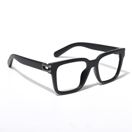 Eyejack Sonic Matt Black Square Eyeglasses for Men & Women (82102CL584-C2)