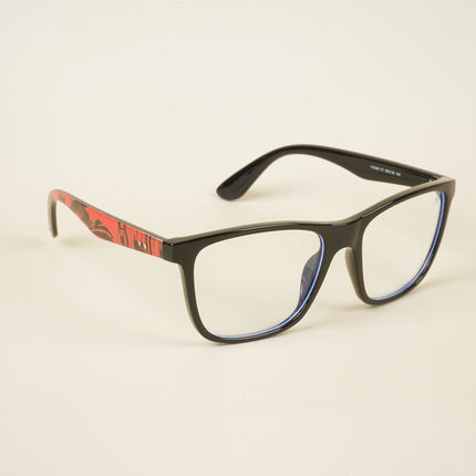 Voyage Shine Black Square Eyeglasses for Men & Women - MG4810