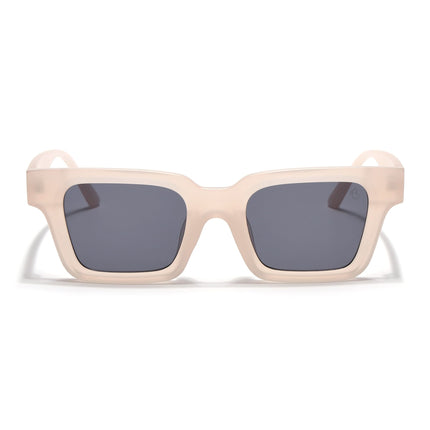 Eyejack Cream Square Sunglasses for Men & Women (4834CL1195)