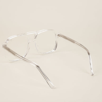 Voyage Clear Wayfarer Eyeglasses for Men & Women - MG4155