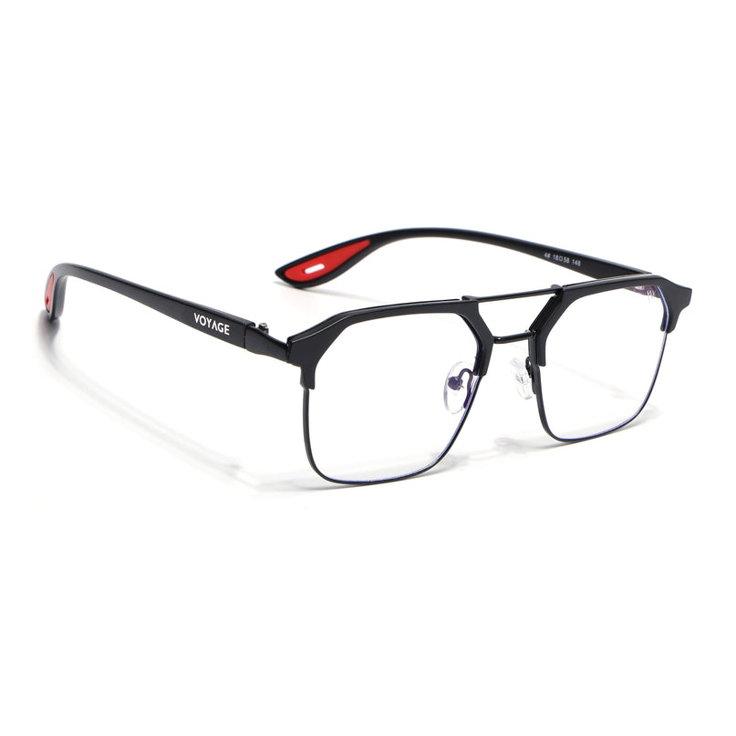 Commander | Black Wayfarer Eyeglasses for Men & Women (MG6684-C1)