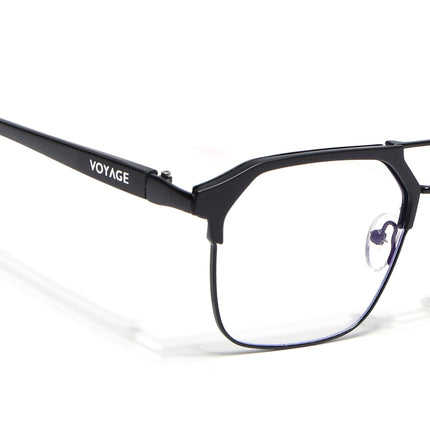Commander | Black Wayfarer Eyeglasses for Men & Women (MG6684-C1)