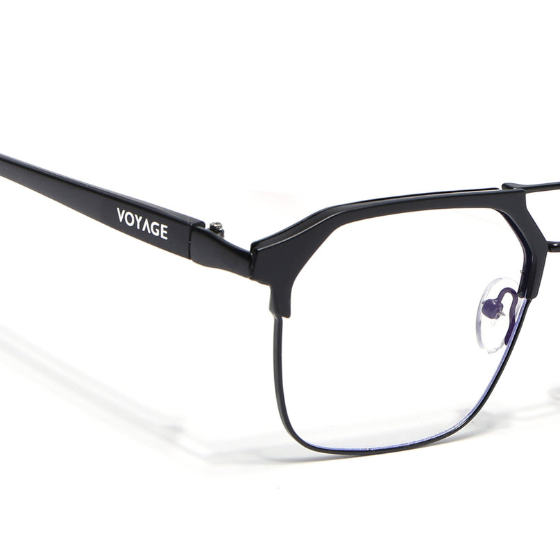 Commander | Black Wayfarer Eyeglasses for Men & Women (MG6684-C1)
