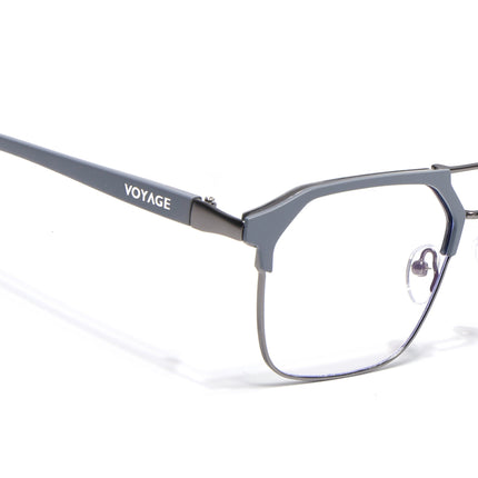Commander | Grey Wayfarer Eyeglasses for Men & Women (MG6687-C4)