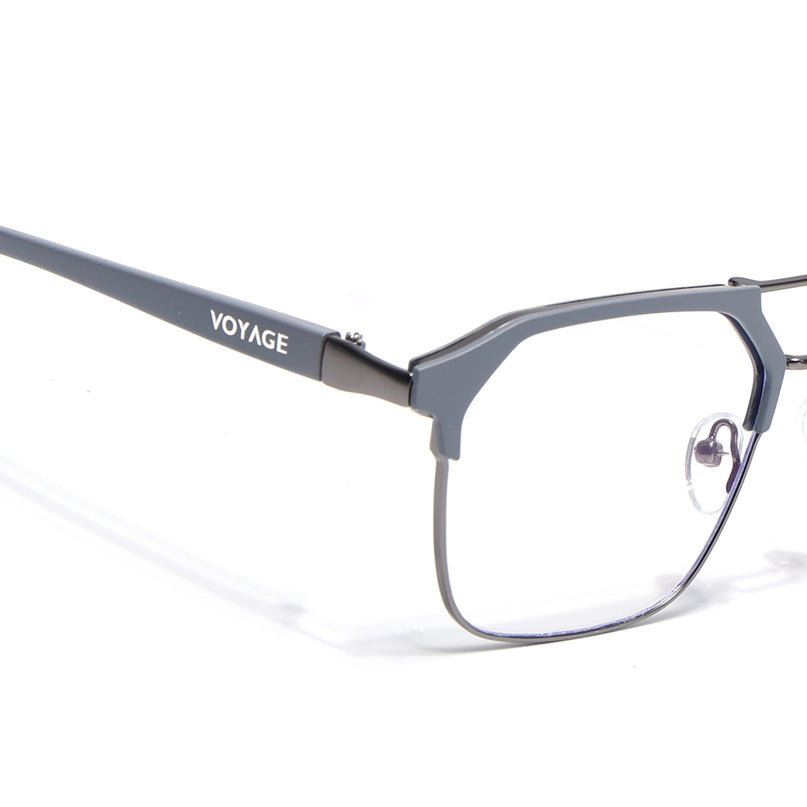 Commander | Grey Wayfarer Eyeglasses for Men & Women (MG6687-C4)